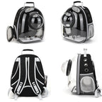 🐾 Crystal-Clear Pet Travel Backpack – Transparent Air-Flow Carrier 🎒✨