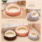 2-in-1 Nest Bed for Cats and Dogs - Soft, Enveloping and Transformable | 40-50-60 cm
