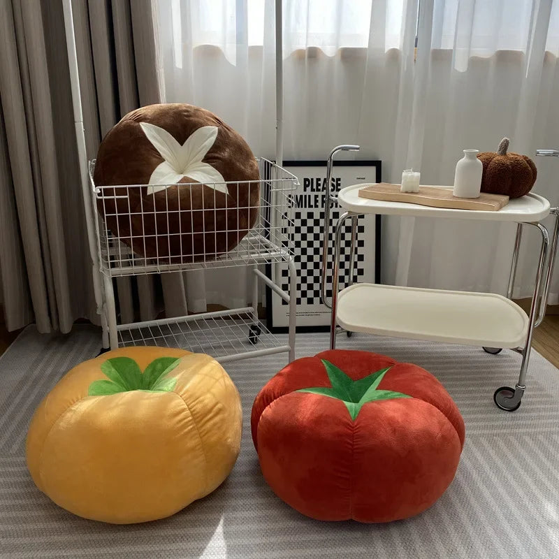 🍅 Soft Tomato / Mushroom-Shaped Cushion - Comfortable and Decorative Seat