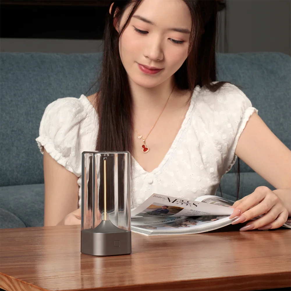 ✨ Lampada Wireless Minimal – LED Dimmerabile & Magnetica 🔋