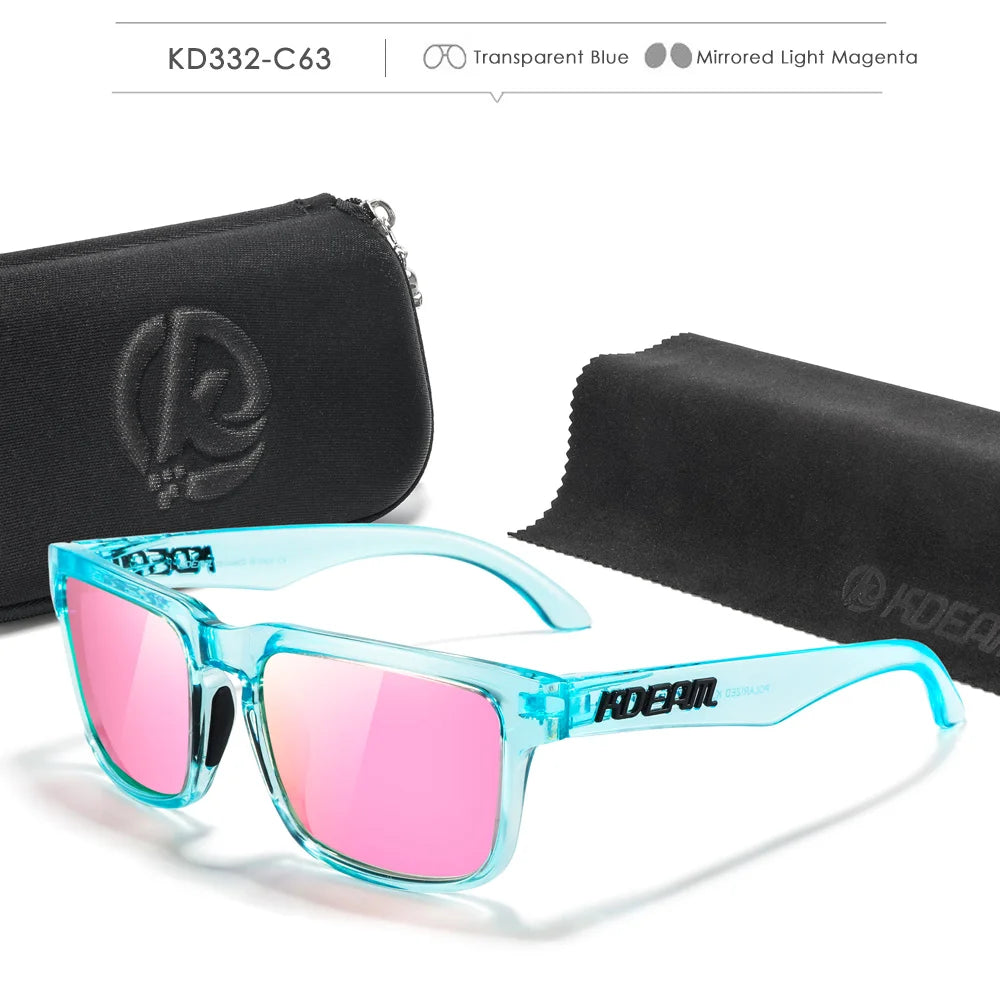 Polarised Outdoor Sports Sunglasses – Multicolour UV400 🕶️✨