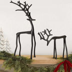 ✨ Modern Minimalist Reindeer Sculptures – Nordic Art Décor (Single or Set) 🦌