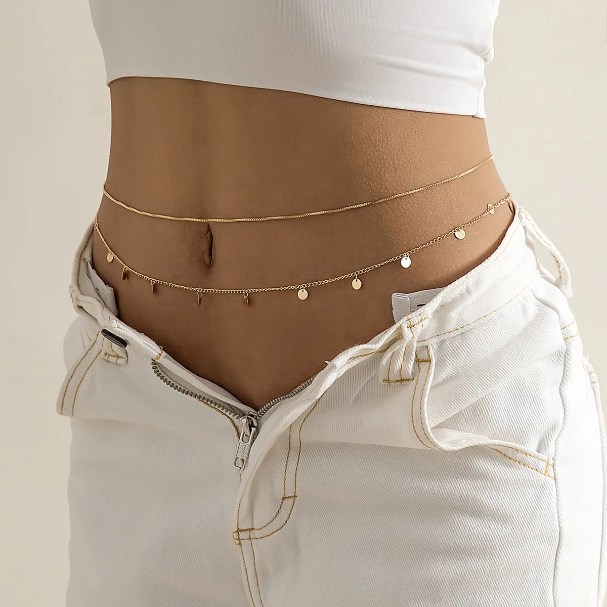 🌟 Crystal Belly Chain – Sparkling Waist Jewelry for Women ✨
