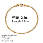 ✨ Golden Minimalist Women’s Bracelets – Multiple Styles 🌟