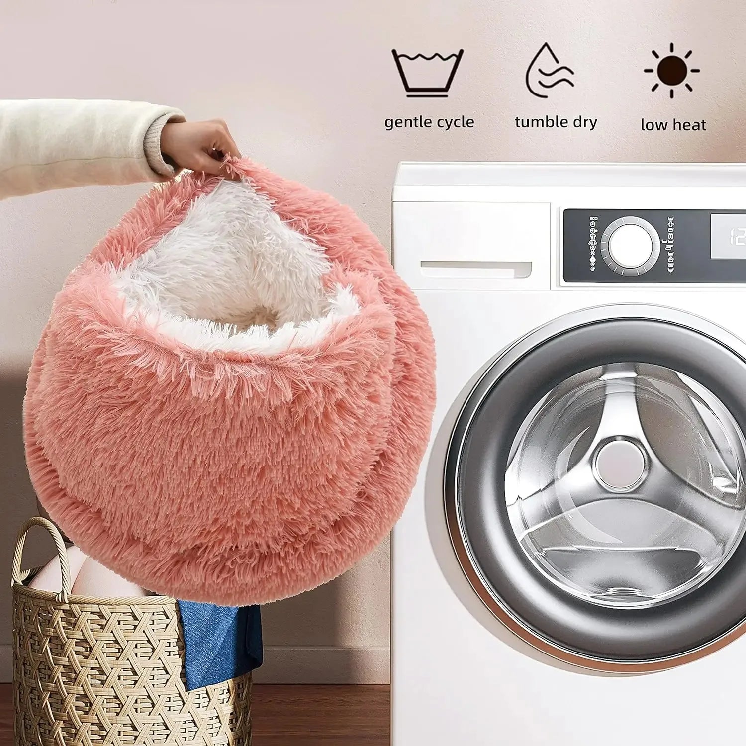 2-in-1 Nest Bed for Cats and Dogs - Soft, Enveloping and Transformable | 40-50-60 cm