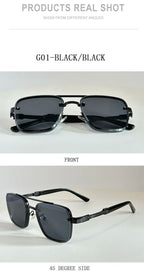 Unisex Luxury Vintage Sunglasses 😎✨ – Premium Style & UV400 Lenses