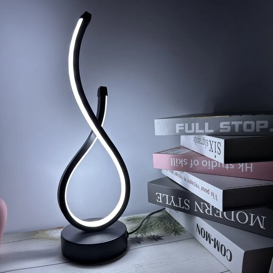 ✨ LED Table Lamp - Modern Design & Night Light 🌙