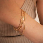 ✨ Golden Minimalist Women’s Bracelets – Multiple Styles 🌟