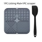 🌟 Silicone Slow-Feeding Mat for Dogs & Cats 🐾 | Lick Pad Anti-Anxiety & Training Tool
