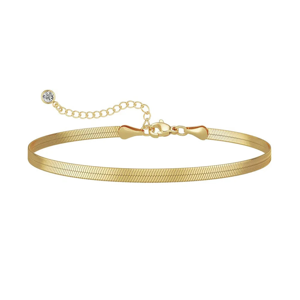 ✨ Elegant Gold Bracelet Collection – Women’s Minimalist Chain Set ✨