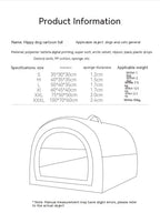 Cozy Arch Pet House 🐾 Soft Enclosed Bed for Cats & Small Dogs