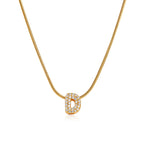 ✨ Alphabet Initial Pendant Necklace (Gold & Silver) ✨