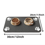 🐾 Pet Feeding Mat – Absorbent & Waterproof Food Bowl Protector 🐶🐱