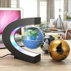 🌍 LED Floating Globe with Magnetic Levitation - Decorative Anti-gravity Lamp