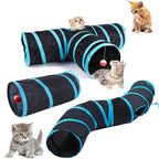 🐾 Multi-Tunnel Cat Adventure Toy – Interactive Play Tunnel for Curious Cats 🐱✨