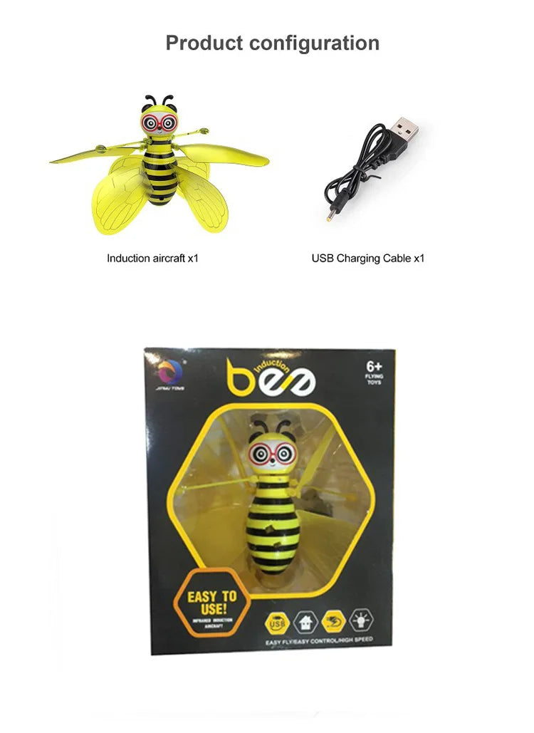 🐝 HoverBee – Magic Flying Sensor Bee Toy ✨