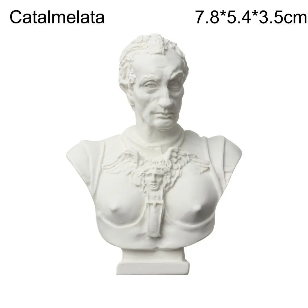 🌟 “Mini Classical Bust Statues – Art Legends Collection 🎨✨”