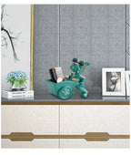 🐶 French Bulldog Luxury Tray Holder – Stylish Home Organizer