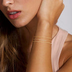 ✨ Elegant Gold Bracelet Collection – Women’s Minimalist Chain Set ✨