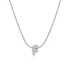 ✨ Alphabet Initial Pendant Necklace (Gold & Silver) ✨