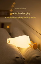 🌙 Cute DAC Silicone Night Light –Rechargeable LED for Bedroom
