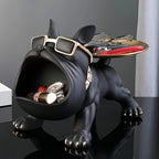 🐶✨ “Bulldog Butler™ – Multifunctional Resin Tray Statue”