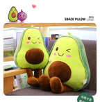 🥑💚 Soft Avocado Plush - With A Wink Face