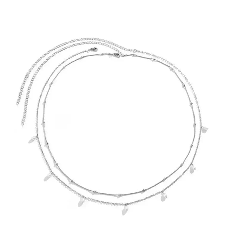 🌟 Double-Layer Pearl Waist Chain – Elegant Body Jewelry for Women ✨💎