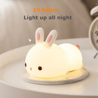 Rabbit Lamp RGB 16 Colours - Silicone Night Light Touch & Rechargeable 🌙✨