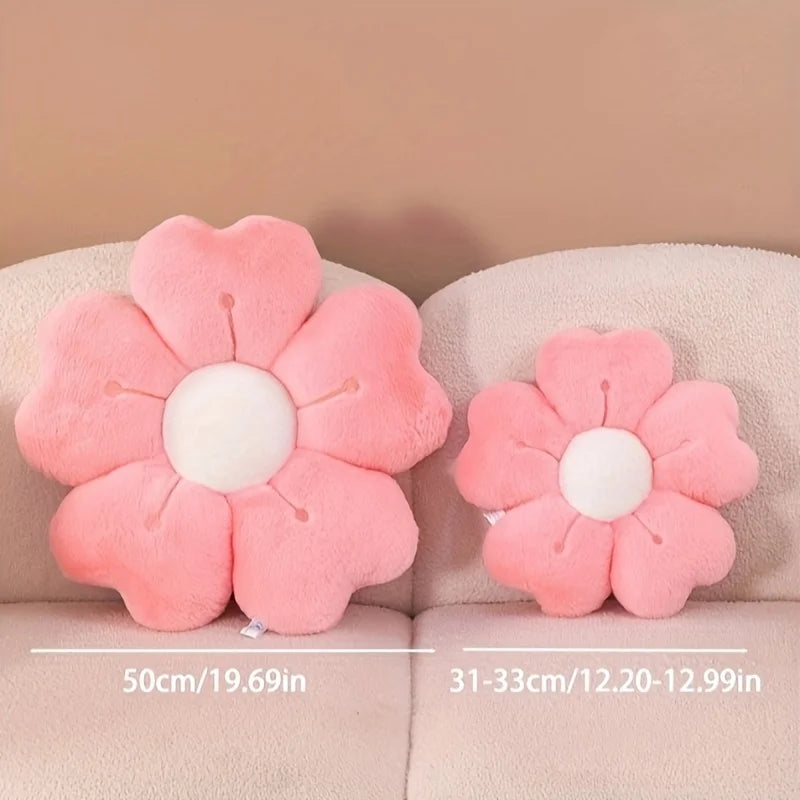 Plush Daisy Pillow - Soft, Decorative and Super Cute! 🌸🛋️
