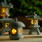 🌙 Mini Zen Pagoda & Lantern Statues – Micro Garden & Aquarium Decor 🏯✨