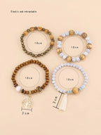 🌿 Tree of Life Charm Bracelet – Boho Unisex Adjustable Bracelet ✨