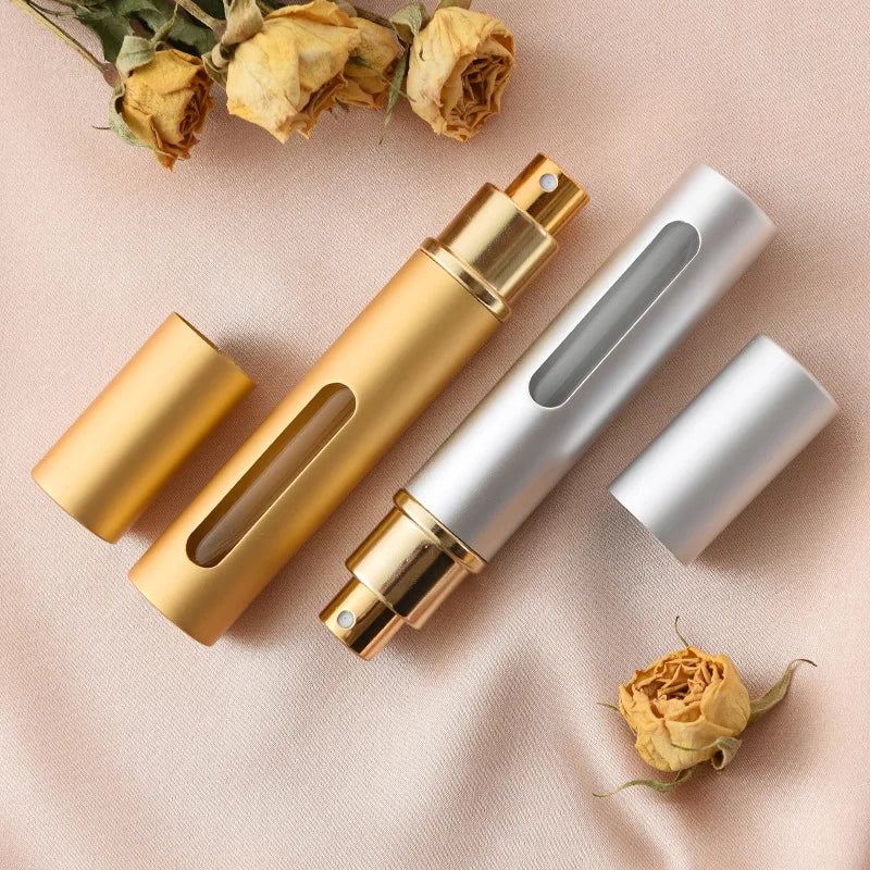 ✨ Matte 10ml Perfume Atomizer – Travel Refillable Spray Bottle (7 Colors)