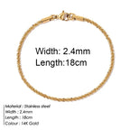 ✨ Golden Minimalist Women’s Bracelets – Multiple Styles 🌟