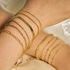 ✨ Golden Minimalist Women’s Bracelets – Multiple Styles 🌟