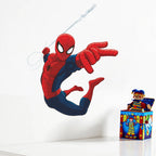 🕷️ 3D Spider-Man Wall Stickers – Room Decor for Superhero Fans 🦸‍♂️✨