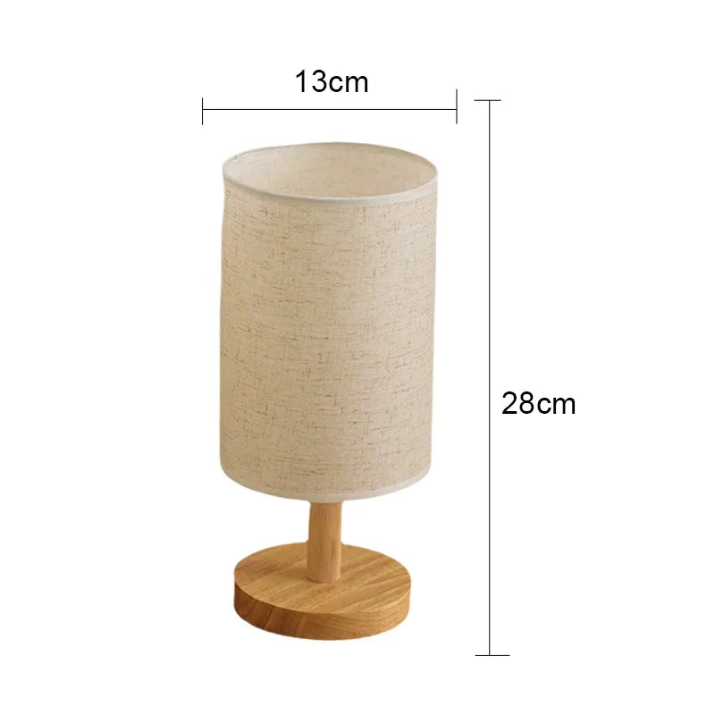 Chinese Style Minimalist LED Table Lamp - Touch, USB, Dimmable 🌙
