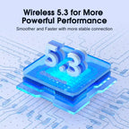 🎧 TWS Bluetooth 5.3 Earbuds – Touch Control, Low Latency 🎶