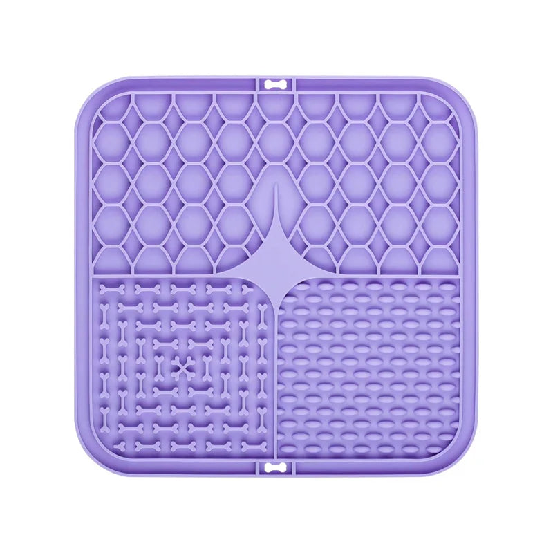 🌟 Silicone Slow-Feeding Mat for Dogs & Cats 🐾 | Lick Pad Anti-Anxiety & Training Tool