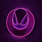 ⭐ ✨ LED Light-Up Cowboy Hat – Colorful Western Party Glow ✨