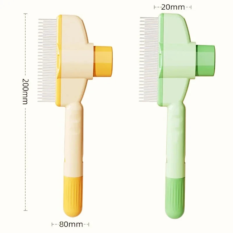 ⭐ Self-Cleaning Pet Grooming Brush – Easy Fur Release 🐾✨