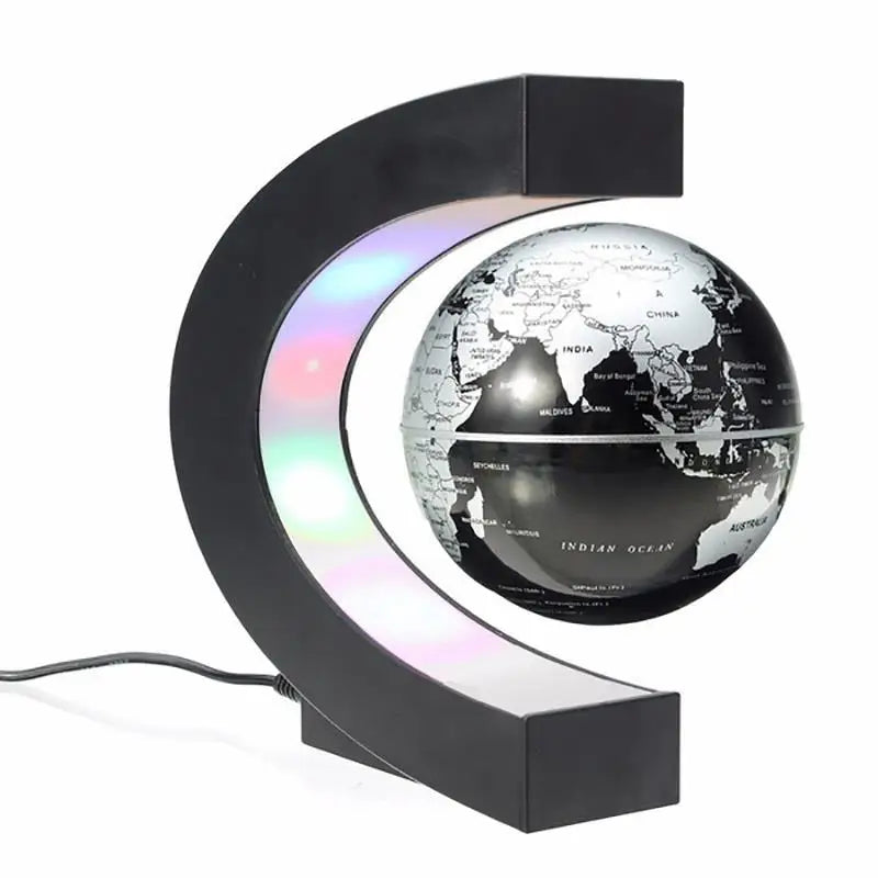 🌍 LED Floating Globe with Magnetic Levitation - Decorative Anti-gravity Lamp