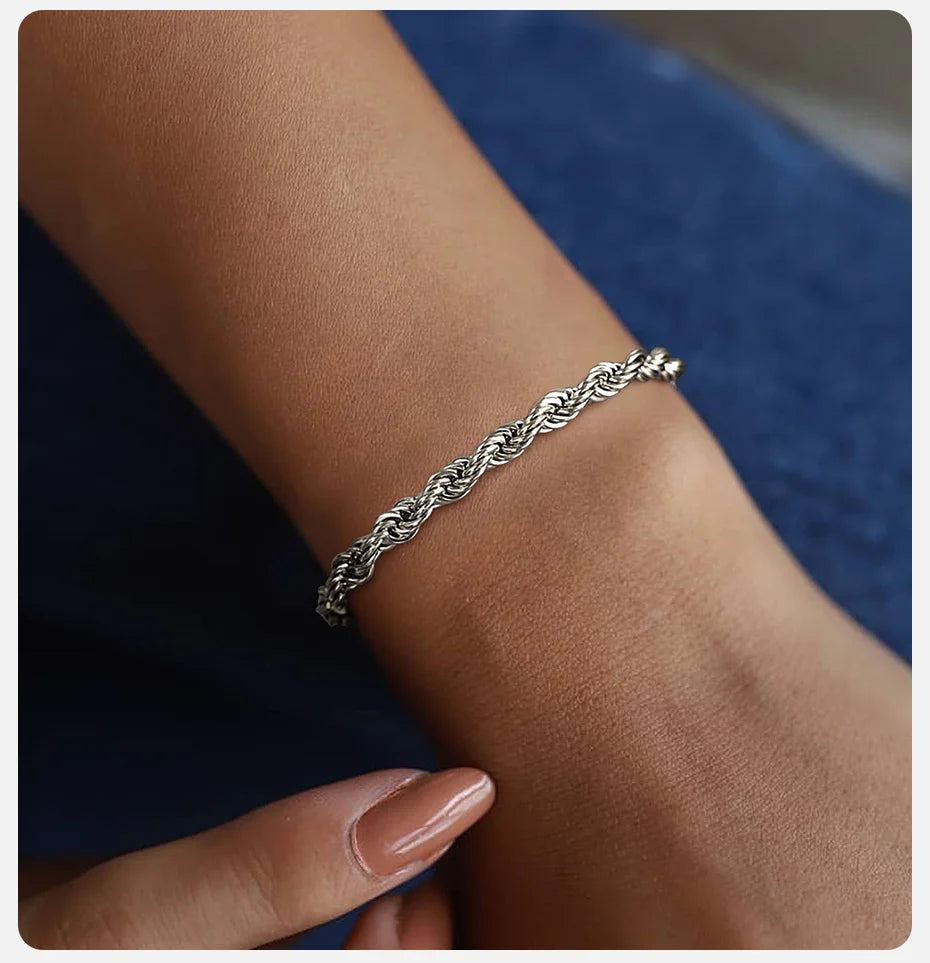 ✨ Chain-Link Bracelet – Minimalist Unisex Metal Bracelet 💫