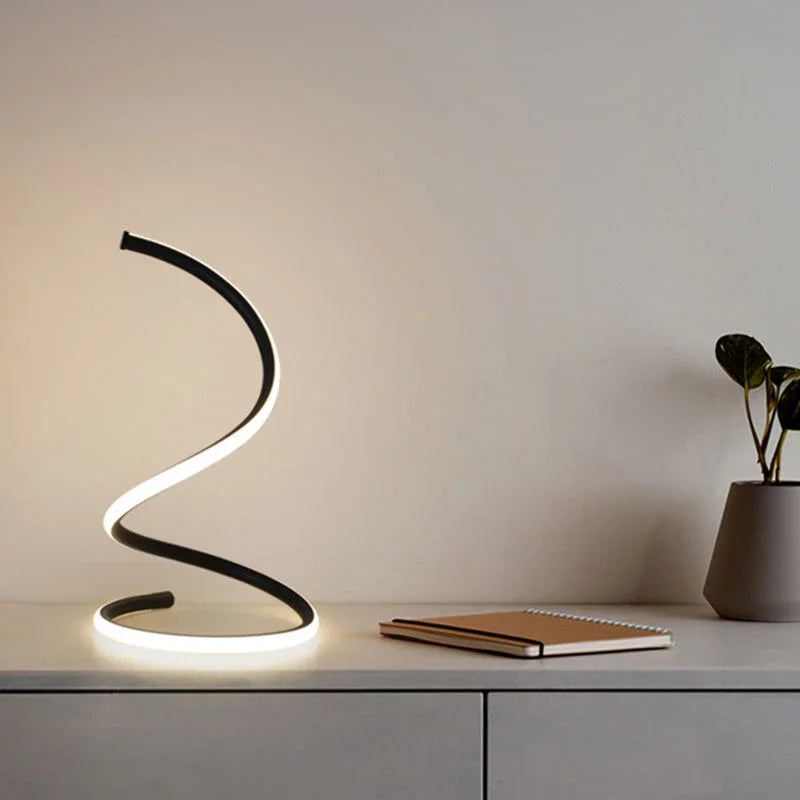 ✨ Nordic LED Table Lamp – Modern Acrylic & Metal Table Lamp