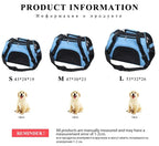 🐾 Soft Canvas Pet Carrier – Lightweight & Breathable Travel Bag