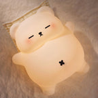 Cute Silicone Night Light – Ricaricabile & Touch | Fox 🦊, Rabbit 🐰, Penguin 🐧, Giraffe 🦒, Slot 🦥, Nylon 🌙, Flamingo 🦩
