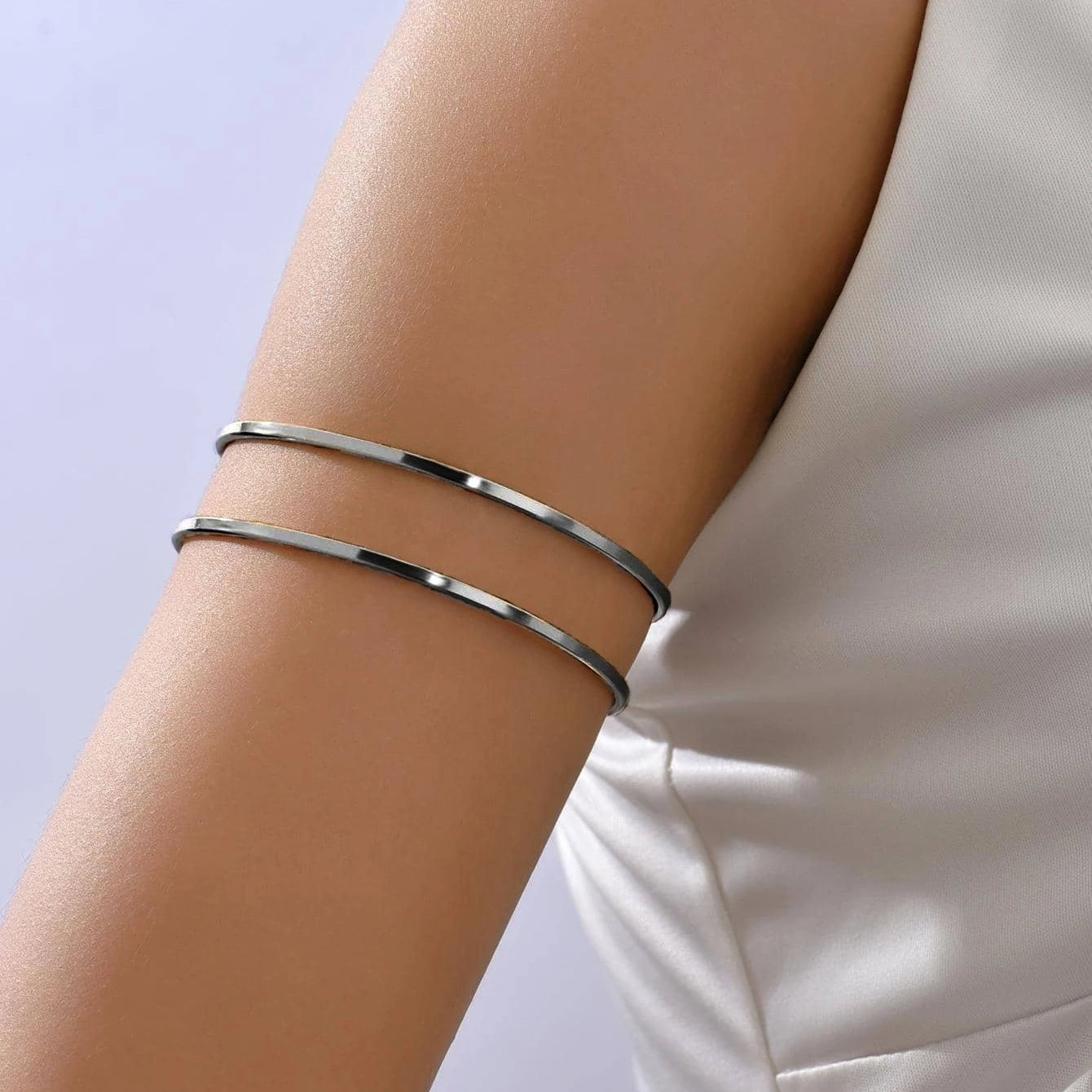 ✨ Vintage Geometric Upper Arm Bracelet – Minimalist Boho Chic ✨