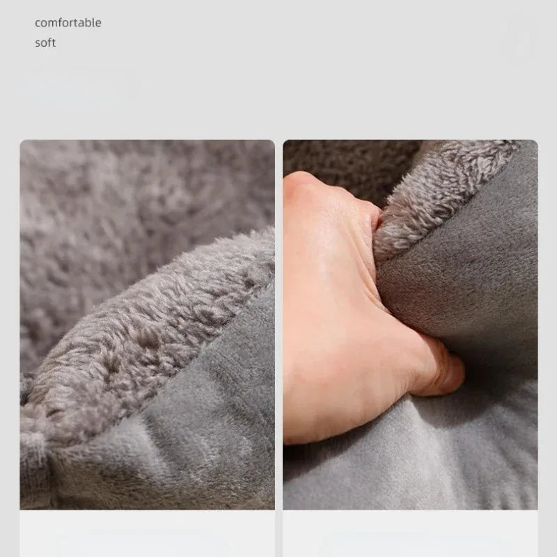 🐾 Cozy Plush Pet Bed – Ultra-Soft Rectangular Cushion for Cats & Small Dogs 🐾