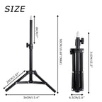 📸 LED Selfie Ring Light with Adjustable Tripod & Bluetooth Remote – Multi-Tone Lighting for Flawless Videos ✨