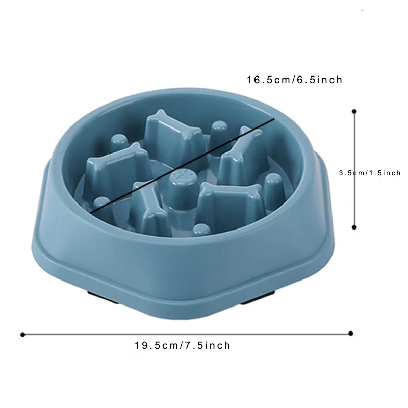 🐾 Slow-Feed Anti-Choking Dog Bowl  🐶🍽️